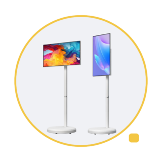 Indoor 27” Standgerät für Batterien