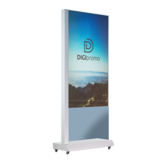 Indoor 55″ OLED Transparentes Touchpanel