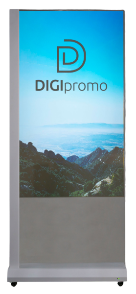 Indoor 55″ OLED Transparentes Touchpanel