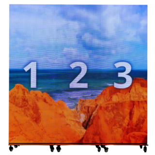 Indoor & Outdoor LED-Wand