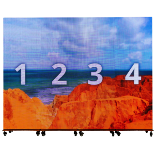 Indoor & Outdoor LED-Wand