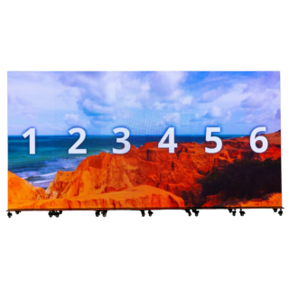 Indoor & Outdoor LED-Wand