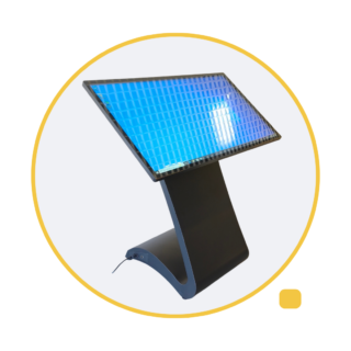 Neuer S-STYL-Touchscreen-Kiosk / SCHWARZ